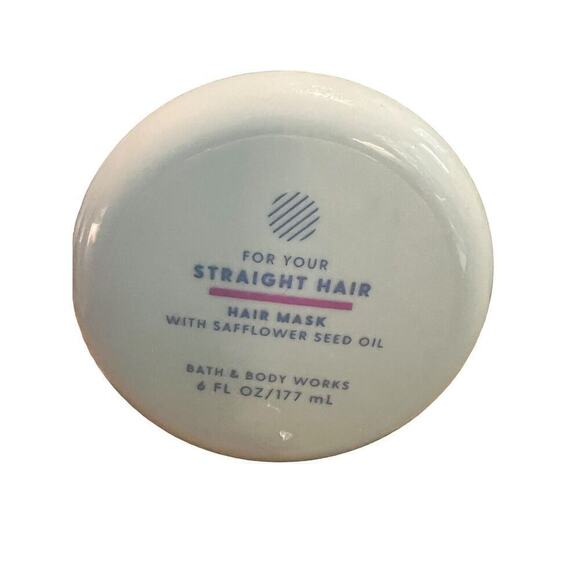 ALL NEW Hair Mask STRAIGHT HAIR Moxy 6 oz Bath & Body Works New Jar - Picture 2 of 5